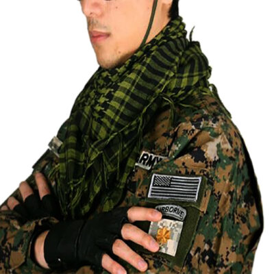 Hata Bufanda Táctica Pashmina Verde