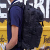 Morral multiproposito elaborado en lona de alta resistencia e impermeable. Dimensiones 28 x 28 x 40 cm personalizado