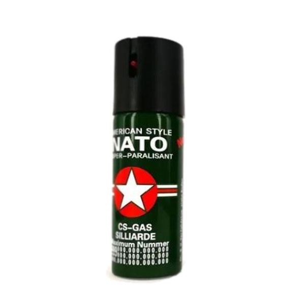 Gas Pimienta Nato de 50 ML, es un método de defensa personal