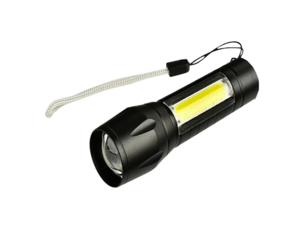 Linterna Led Recargable Usb Zoom 300 Metros