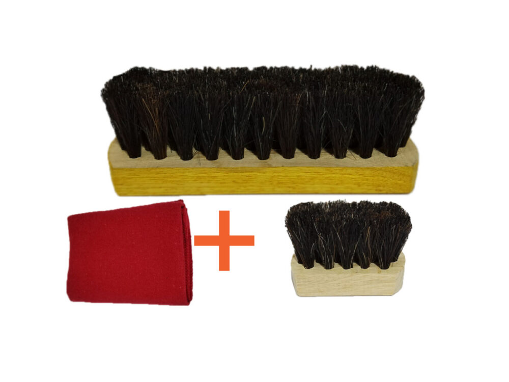 Combo Lustrador (Cepillo Grande + Cepillo Pño+Bayetilla