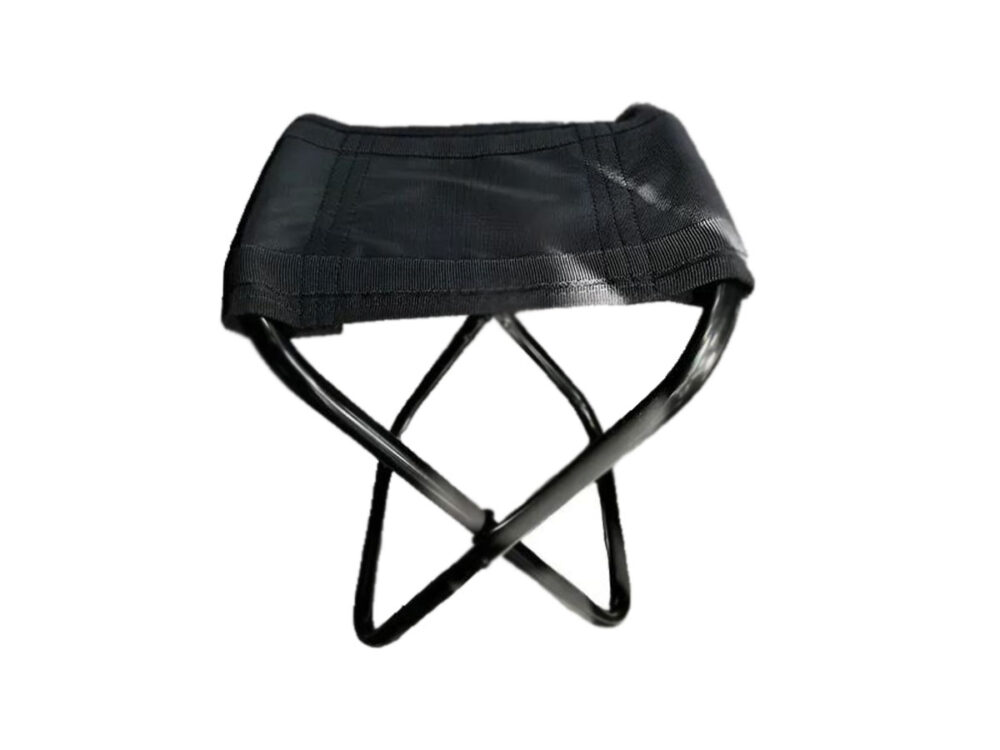 Silla Táctica Militar Base Aluminio Color Negra