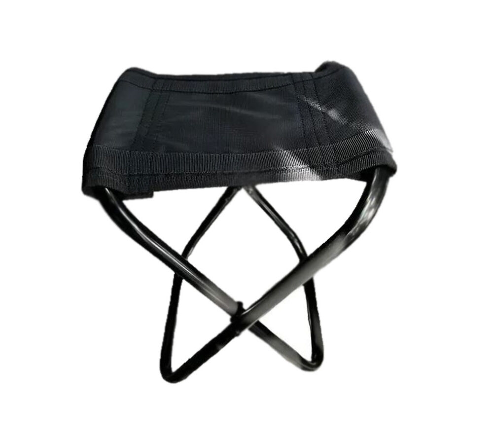 Silla Táctica Militar Base Aluminio Color Negra