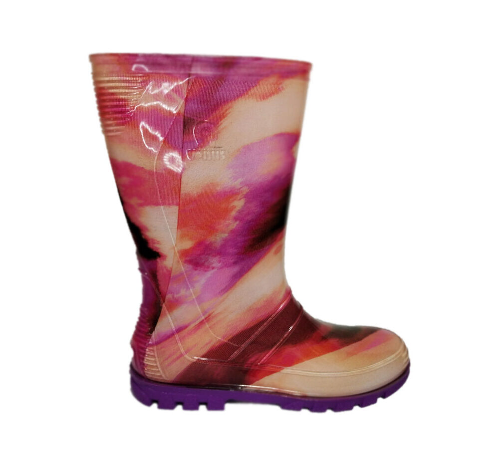 Bota Motera Racing Dama Suela Morada