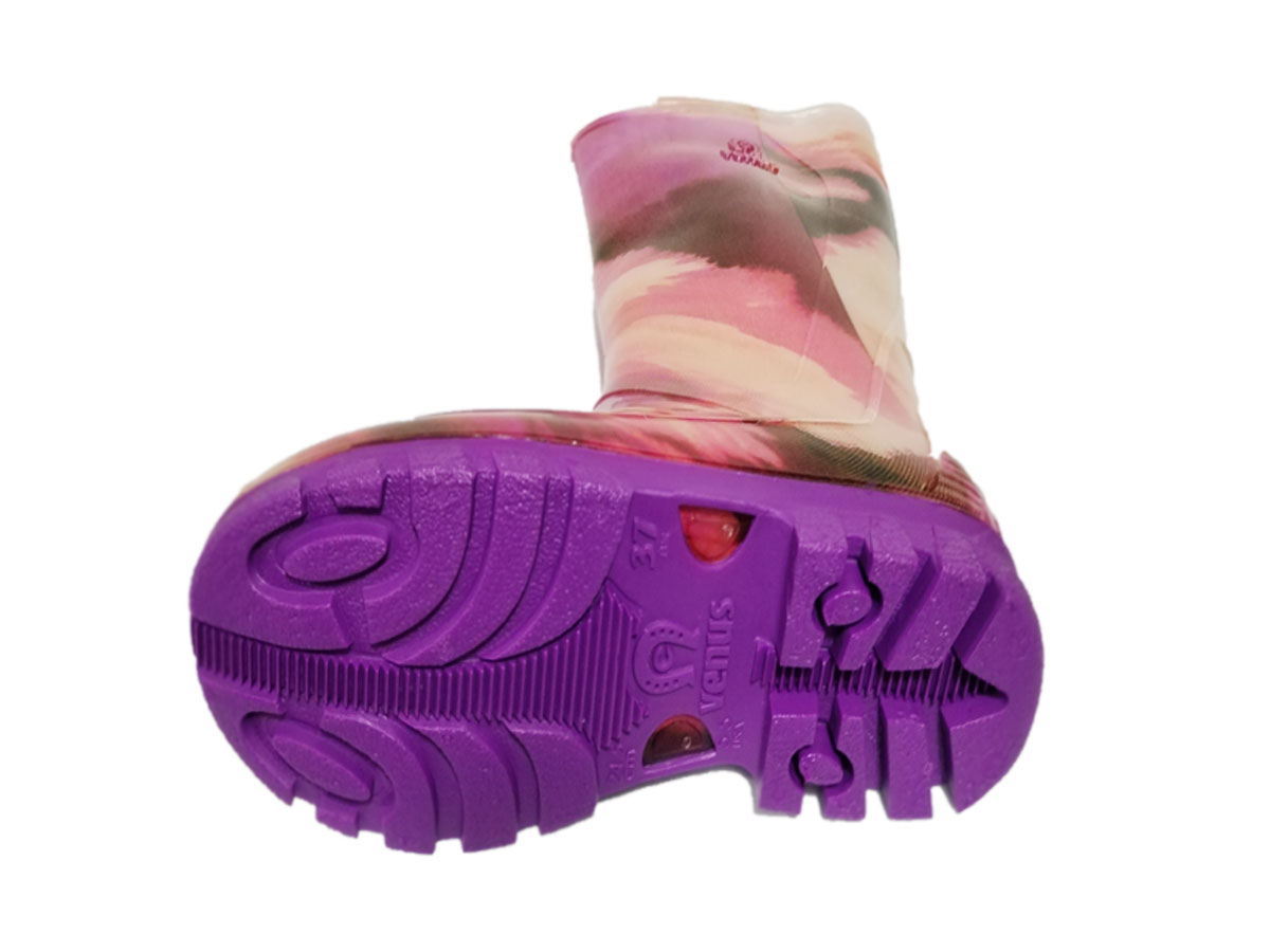 Bota Motera Racing Dama Suela Morada - Imagen 4
